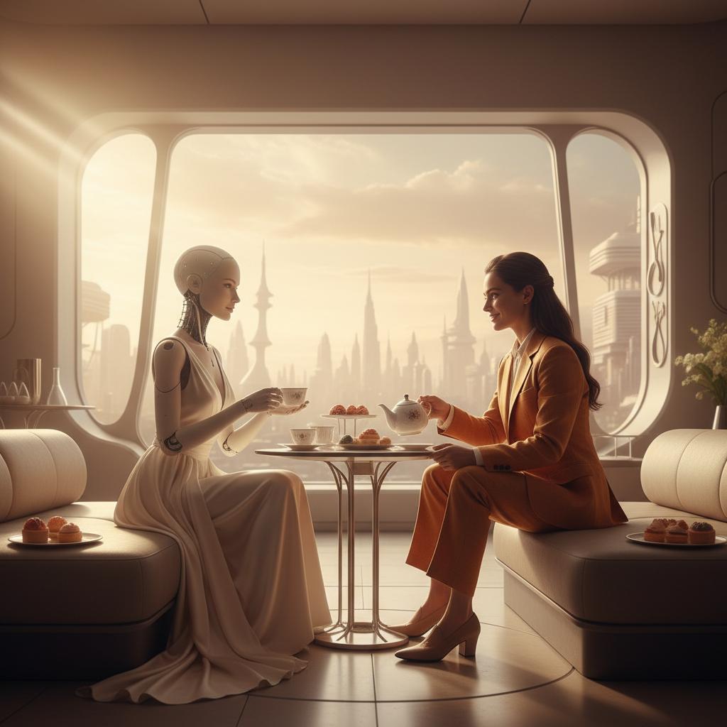 温馨的情感连接概念图